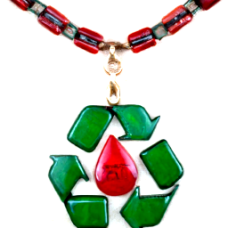 Our sustainability through repurposing Crystal Jewelry