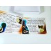 Fossils Collection kit of 9 Fossils, 1 magnifier glass and  small colorful book about Fossils 