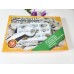 Fossils Collection kit of 9 Fossils, 1 magnifier glass and  small colorful book about Fossils 