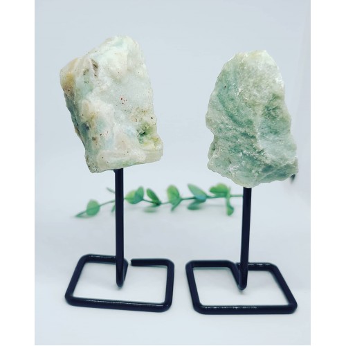 Raw Calcite Crystal on a stand