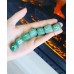 Green Aventurine 7 Chakras Engraved Symbols Crystal set
