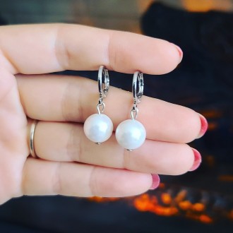 Majorica Pearl beaded earrings
