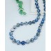 Sodalite beaded necklace 10 mm