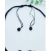 Black Obsidian Pixiu Cord Necklace