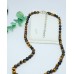 Tiger Eye beaded necklace 6 mm