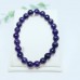 Amethyst high grade beaded bracelet 8 mm