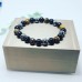 Tiger Eye, Black Agate and Hematite beaded Unisex style bracelet 8 mm