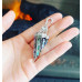 Abalone Shell Umbrella Brooch