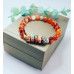Carnelian Imperial Jasper Bracelet 8 mm