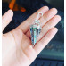 Abalone Shell Umbrella Brooch