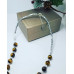 Tiger Eye , Hematite handcrafted necklace