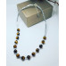 Tiger Eye , Hematite handcrafted necklace