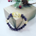 Amethyst, Citrine beaded bracelet 8 mm, 10 mm