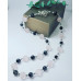 Rose Quartz, Labradorite and Hematite dragonfly clasp necklace 12 mm, 8 mm