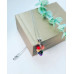 7 Chakra Crystal Pendant with Stainless steel chain