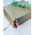 7 Chakra Crystal Pendant with Stainless steel chain