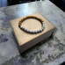 Grey and Brown Picture Jasper Bracelet 6 mm