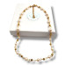 Freshwater Pearl and Stainless Steel necklace