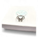 Butterfly Stainless Steel  adjustable ring