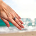Butterfly Stainless Steel  adjustable ring