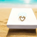 Heart Gold Stainless Steel Adjustable Ring