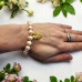 Serene Clover Pearl Bracelet