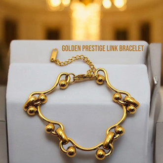 Golden Prestige Link Bracelet