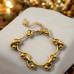 Golden Prestige Link Bracelet