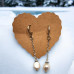 Snowfall Pearl Drop Earrings