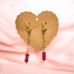 Rose Radiance Drop Earrings