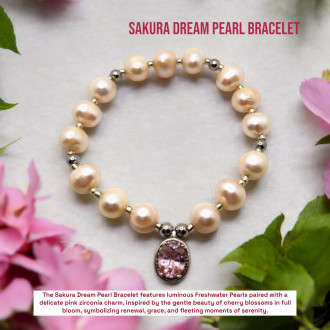 Sakura Dream Pearl Bracelet