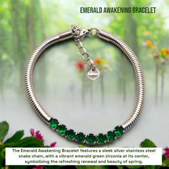 Emerald Awakening Bracelet