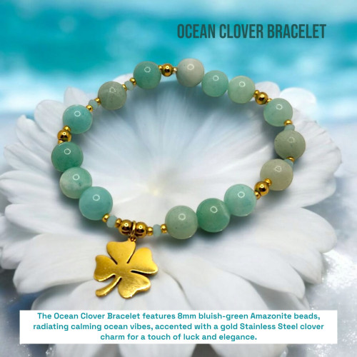 Ocean Clover Bracelet