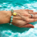 Ocean Clover Bracelet