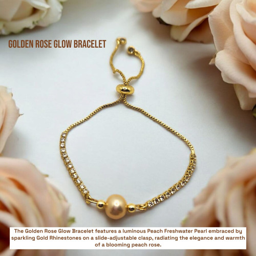 Golden Rose Glow Bracelet