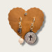Sacred Rose Earrings Description: