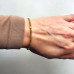 Olive & Gold Elegance Bracelet