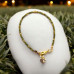 Olive & Gold Elegance Bracelet