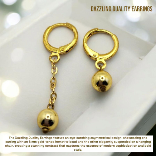 Dazzling Duality Earrings