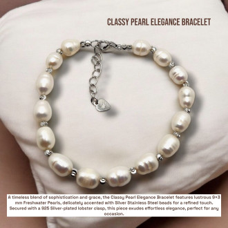 Classy Pearl Elegance Bracelet