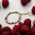 Frosted Raspberry Bracelet