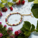 Frosted Raspberry Bracelet