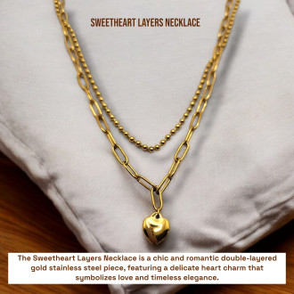 Sweetheart Layers Necklace