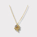 Golden Clover Spark Necklace