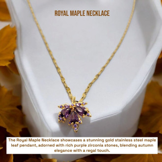 Royal Maple Necklace