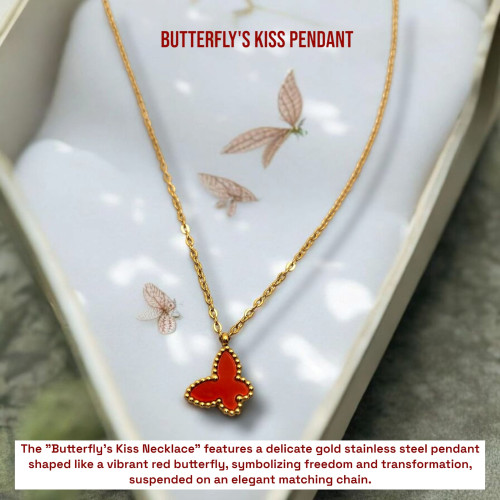 Butterfly's Kiss Necklace