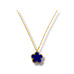 Indigo Clover Necklace