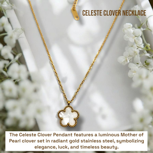 Celeste Clover Pendant