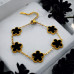 Noir Clover Bracelet