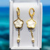 Coastal Clover Earrings